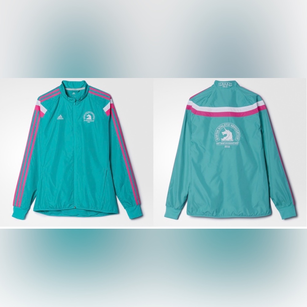 Adidas Boston Marathon 2016 Women’s Finishers Jacket Sz XL!